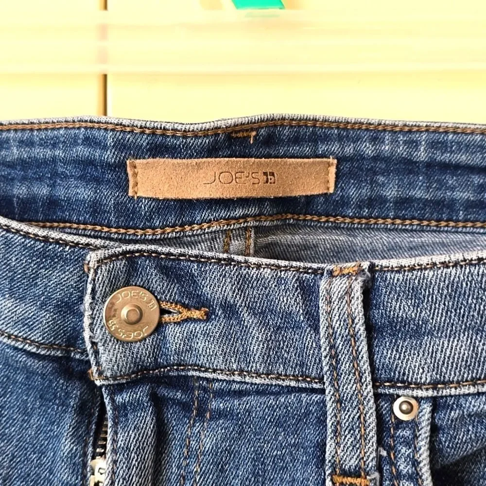 Joe's High Rise Crop JEANS! Distressed, Size 27, GREAT COND!